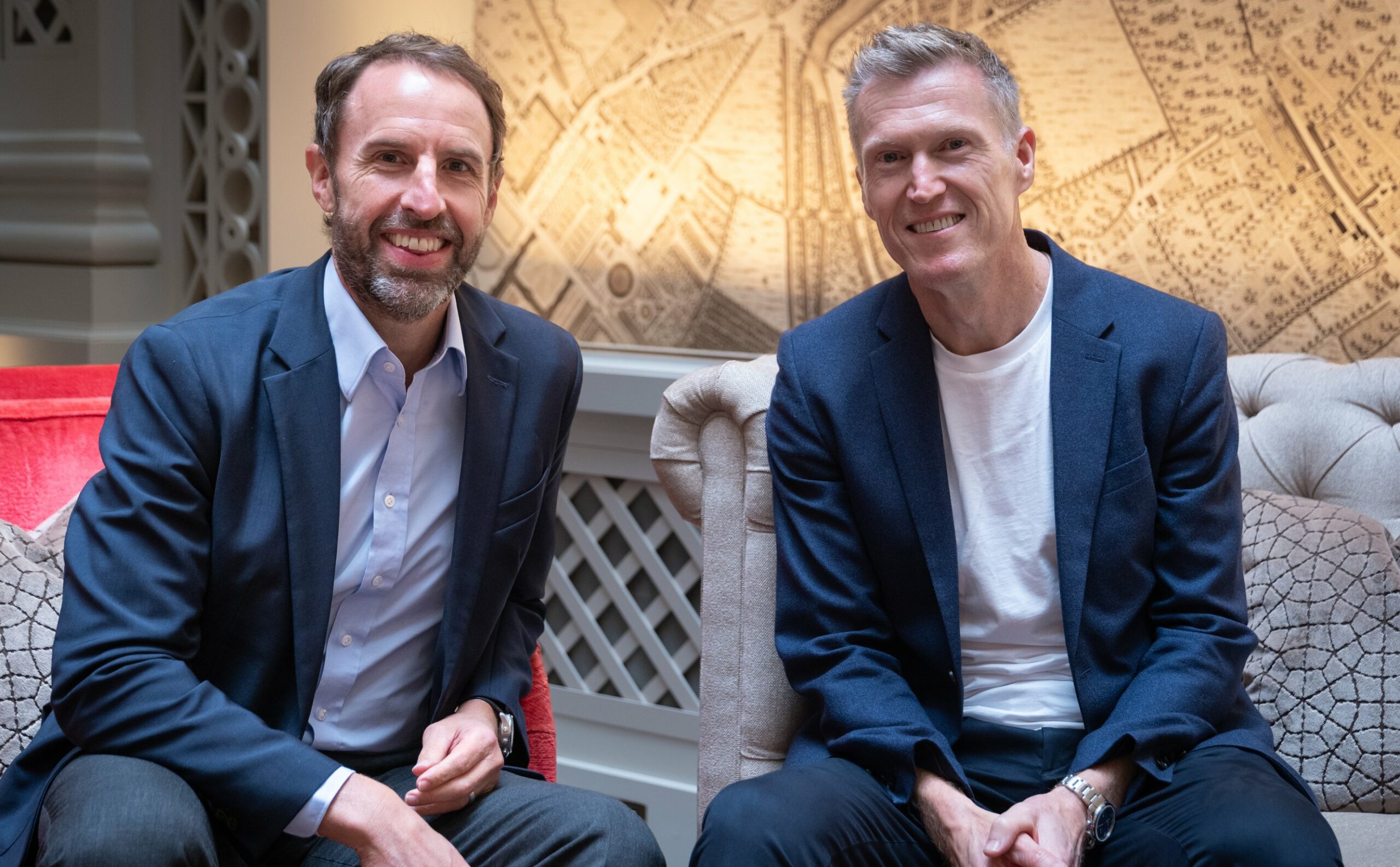 Gareth Southgate & Jimmy Worrall